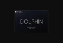 Dolphin Font Dolphin Font Poster 1