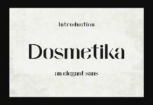 Domestika Font Poster 1