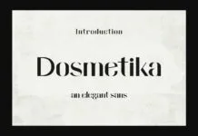 Domestika Font Domestika Font Poster 1