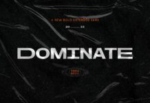 Dominate Font Poster 1