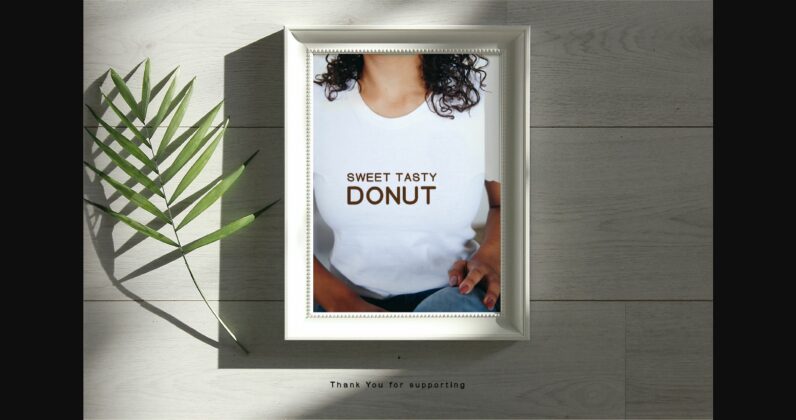 Donut Font Poster 5