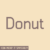 Donut Font