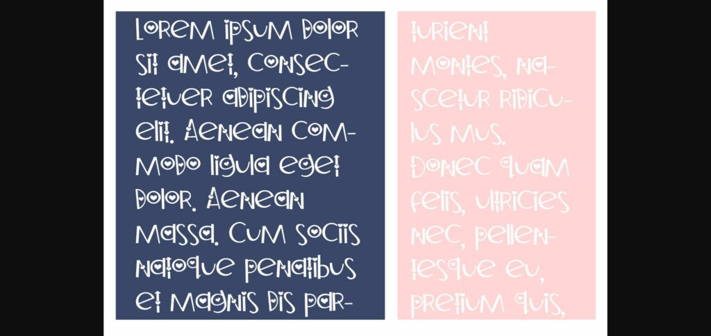 Dorky Devoted Font Poster 5