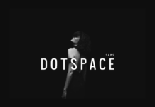 Dotspace Font Poster 1