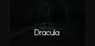 Dracula Font Poster 1