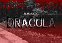 Dracula Font Poster 1