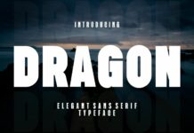 Dragon Font Poster 1