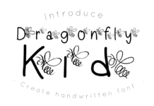 Dragonfly Kid Font Poster 1