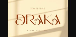 Draka Font Poster 1