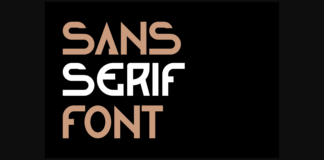 Dramon Font Poster 1