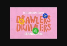 Drawlers Font Poster 1