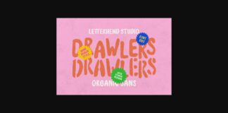 Drawlers Font Poster 1