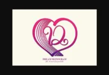 Dream Monogram Font Dream Monogram Font Poster 1