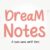 Dream Notes Font