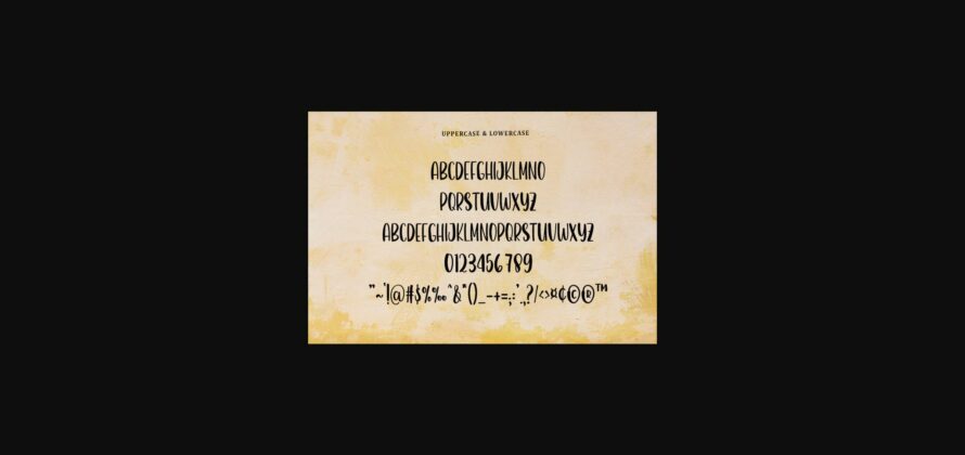 Dreaming Font Poster 9