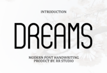 Dreams Font Poster 1