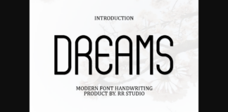 Dreams Font Poster 1