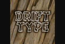 Drifttype Font Poster 1