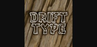 Drifttype Font Poster 1