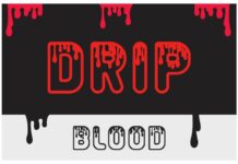 Drip Font Poster 1