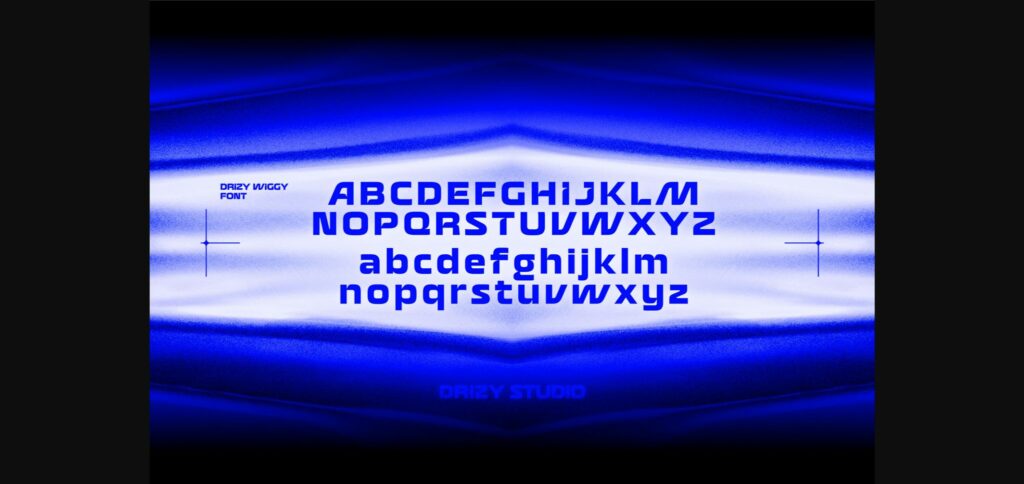 Drizy Wiggy Font Poster 5