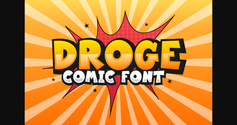 Droge Font Poster 3