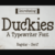 Duckies Font
