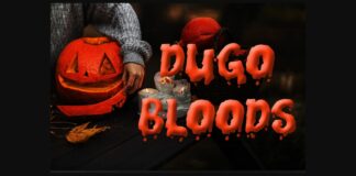 Dugo Bloods Font Poster 1