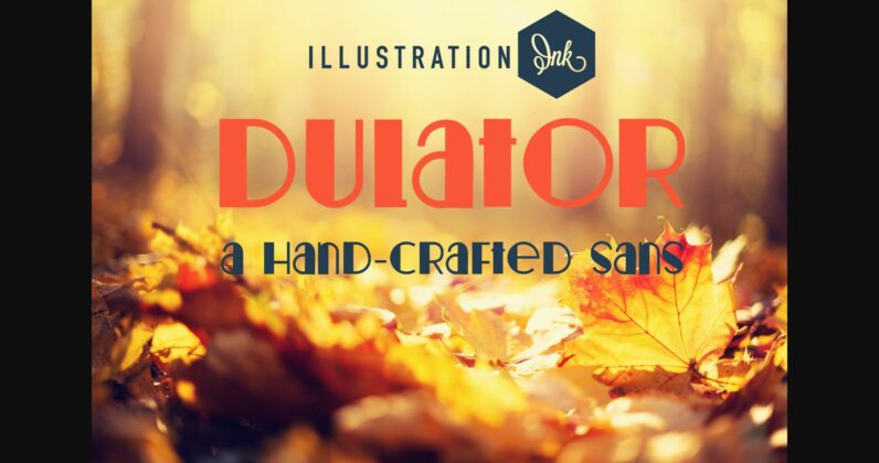 Dulator Font Poster 3