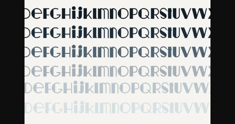 Dulator Font Poster 8