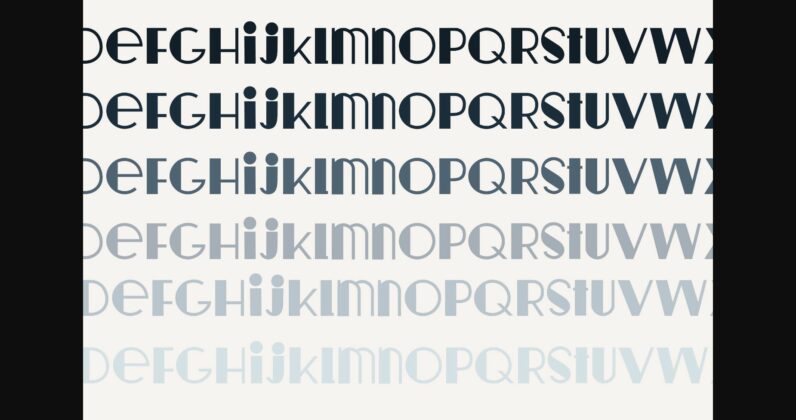 Dulator Font Poster 8