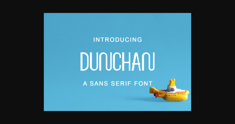 Dunchan Font Poster 3