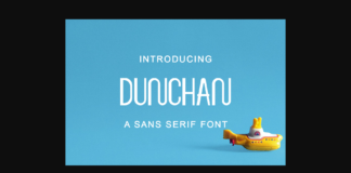 Dunchan Font Poster 1