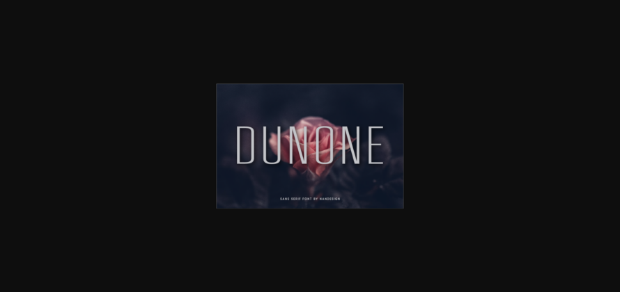 Dunone Font Poster 3