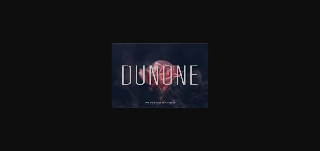 Dunone Font Poster 1