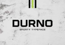 Durno Font Durno Font Poster 1