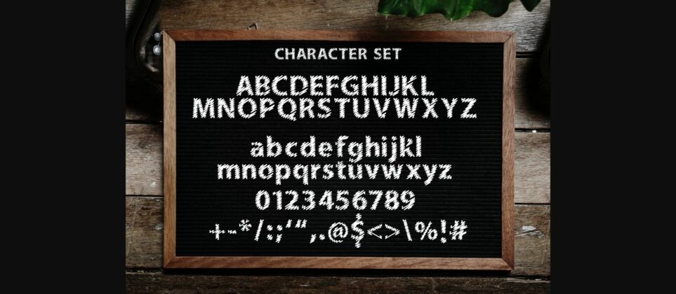 Dusker Scribble Font Poster 4