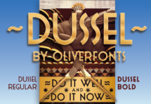Dussel Font Poster 1