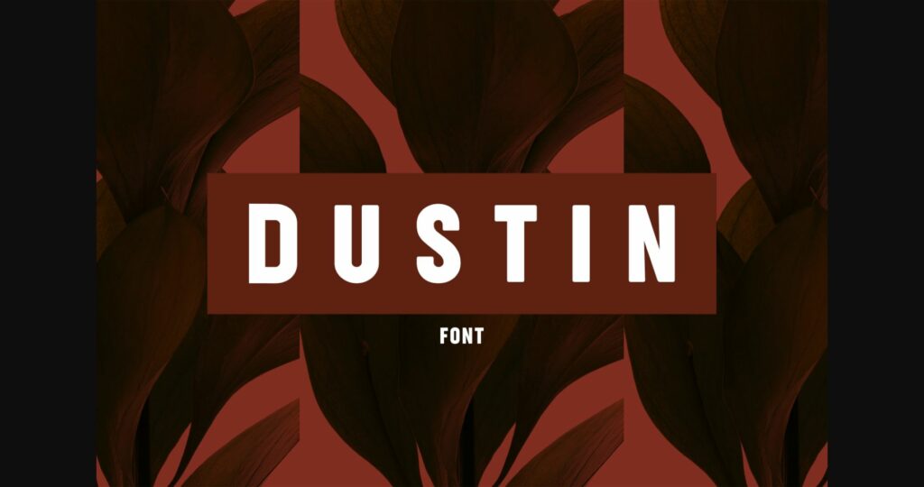 Dustin Font Poster 1