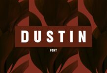 Dustin Font Poster 1
