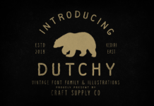Dutchy Font Poster 1