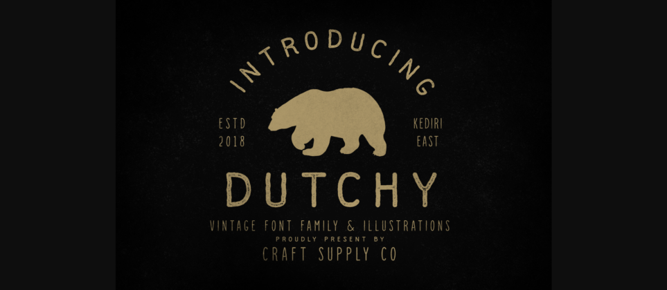 Dutchy Font Poster 1