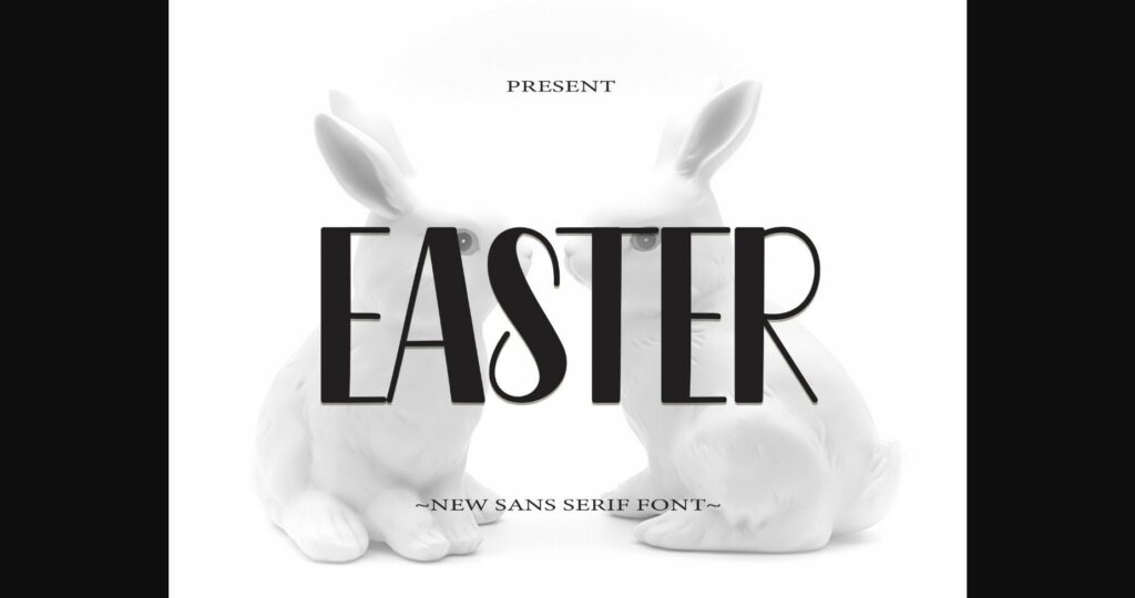 EASTER Font Poster 3