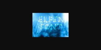 Elfin Font Poster 1