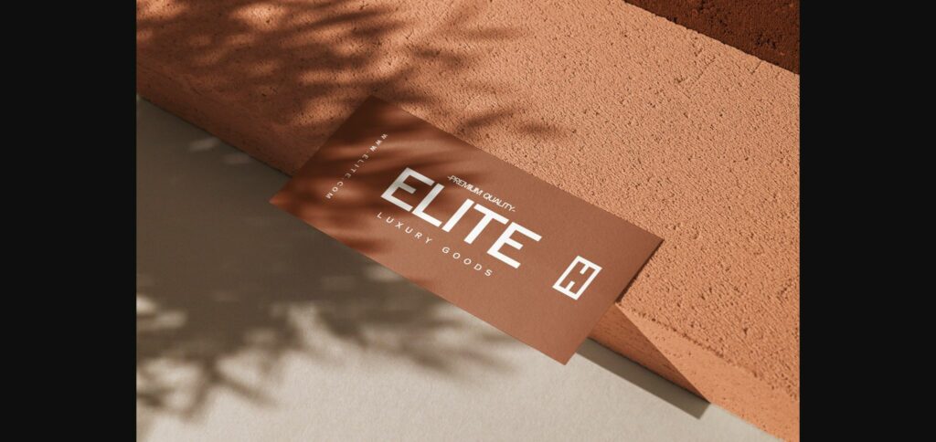 Elite Font Poster 5