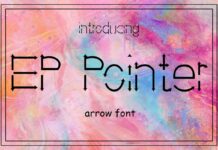 EP Pointer Font Poster 1
