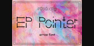 EP Pointer Font Poster 1