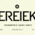 Ereiek Font