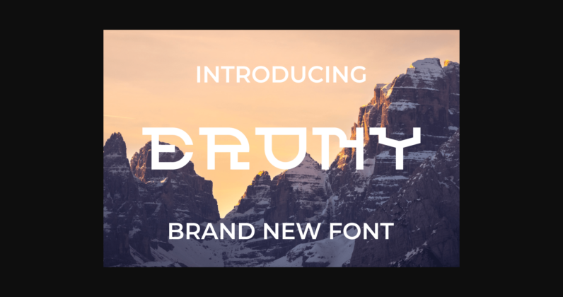 Erony Font Poster 3