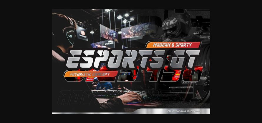 Esports Gt Font Poster 1